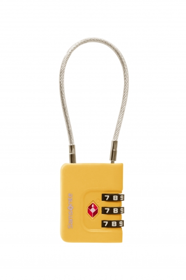 Samsonite - TSA Kabellås Yellow