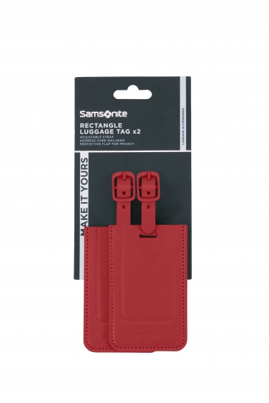 Samsonite Bagasjetag 2 stk - Red