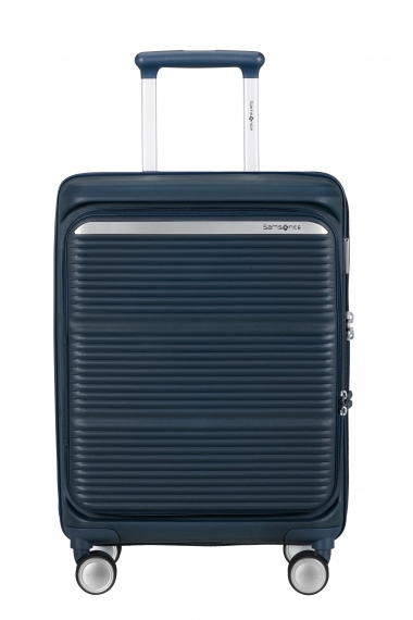 Samsonite Paralux - Kabinkoffert Utvidbar Midnight Navy