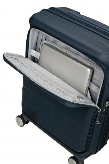 Samsonite Paralux - Kabinkoffert Utvidbar Midnight Navy