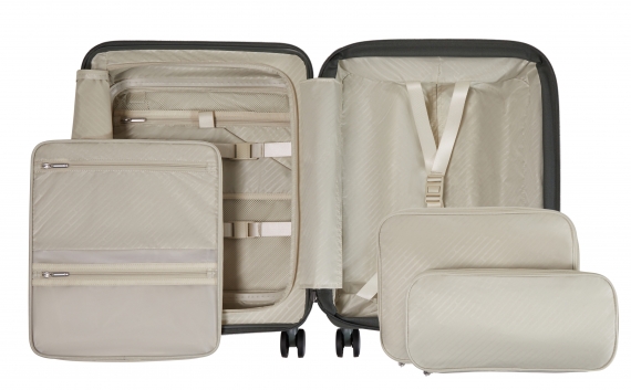 Samsonite Paralux - Kabinkoffert Utvidbar Olive