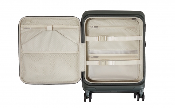 Samsonite Paralux - Kabinkoffert Utvidbar Olive