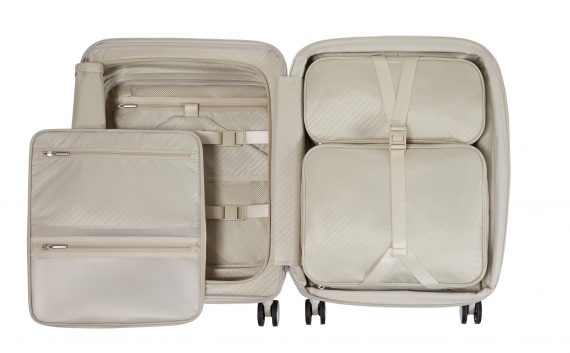 Samsonite Paralux - Kabinkoffert Utvidbar Stone Grey