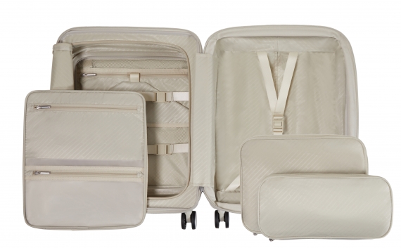 Samsonite Paralux - Kabinkoffert Utvidbar Stone Grey