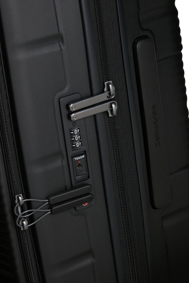Samsonite Paralux - Stor Utvidbar Black