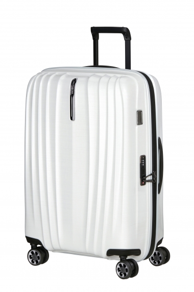 Samsonite Nexis - Mellomstor Utvidbar Cotton White