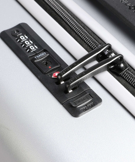 Samsonite Quadrix 55cm - Kabinveske Sølv