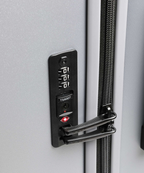 Samsonite Quadrix 68cm - Kabinveske Sølv