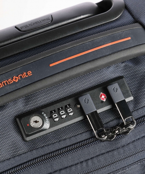 Samsonite Rythum 55cm - Duffelväska med Hjul Blå