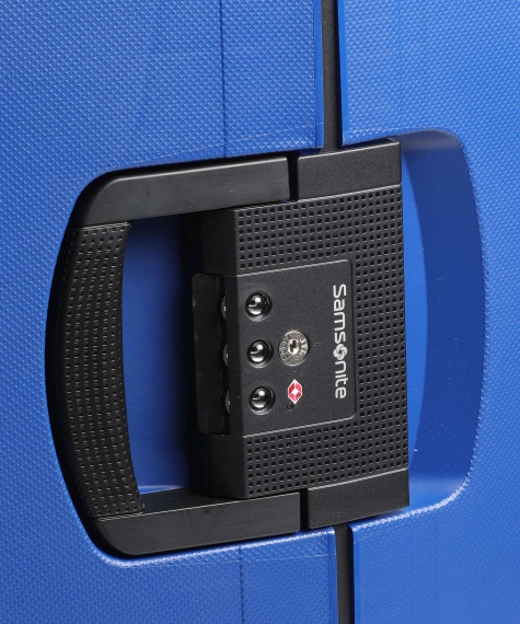 Samsonite S'Cure 81cm - Ektra Stor Cool Blue/Black