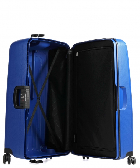 Samsonite S'Cure 81cm - Ektra Stor Cool Blue/Black
