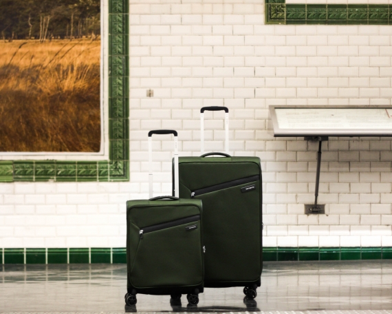 Samsonite Litebeam 4-hjul 77cm - Stor Utvidbar Climbing Ivy