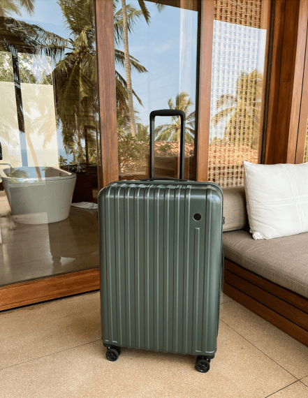 Koffert Printisso Urbane - Stor Shadow Green