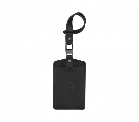 Victorinox Bagasjemerke - Svart Lær