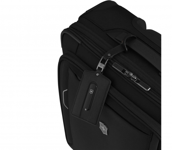Victorinox Bagasjemerke - Svart Lær