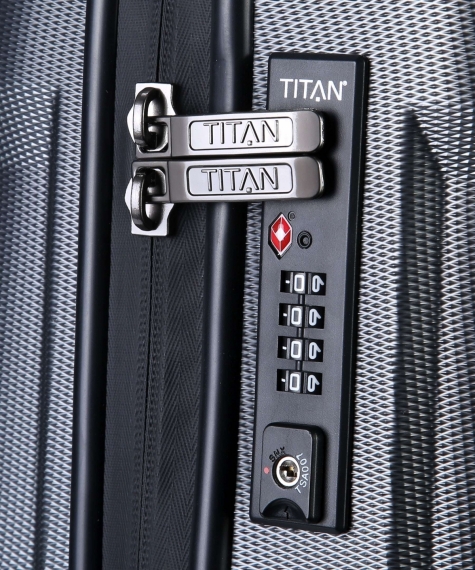 Titan X2 Sharkskin 55cm - Kabinväska Silver