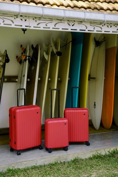 Koffert Printisso Urbane - Mellomstor Tropical Coral