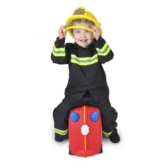 Trunki Frank the Firetruck - Kabinväska Röd