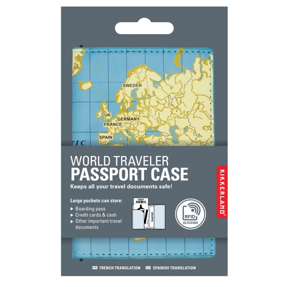 Passetui World Traveler - Kikkerland