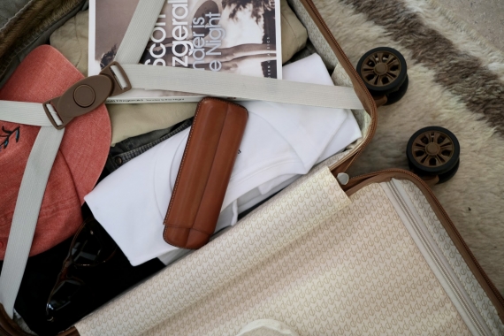 Koffert Printisso Portofino - Stor Vintage Black