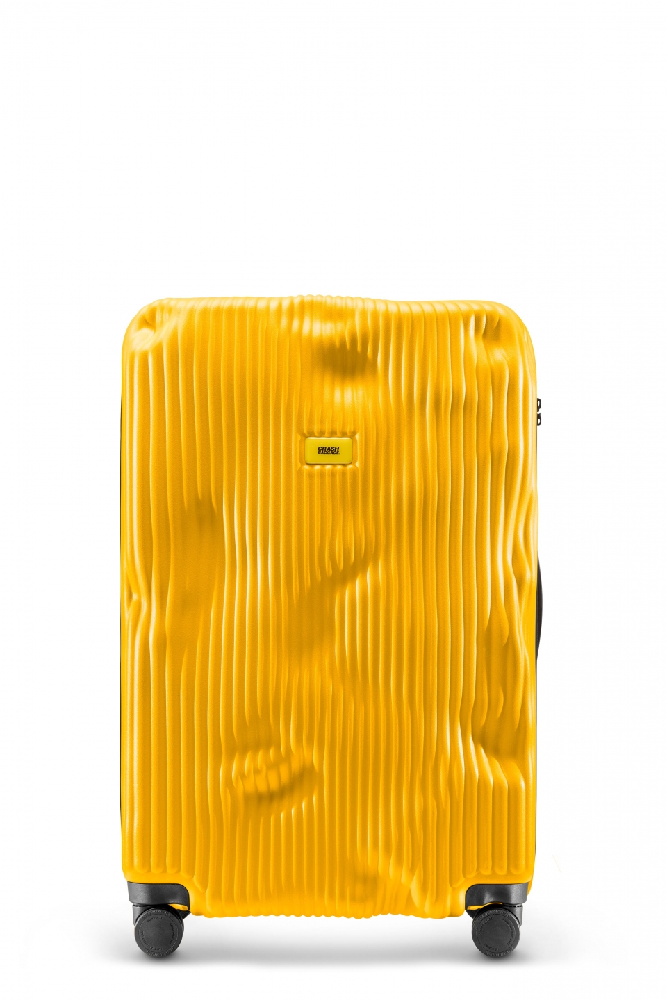 Crash Baggage Stripe 79cm - Stor Gul, Kofferter - Gul Koffert