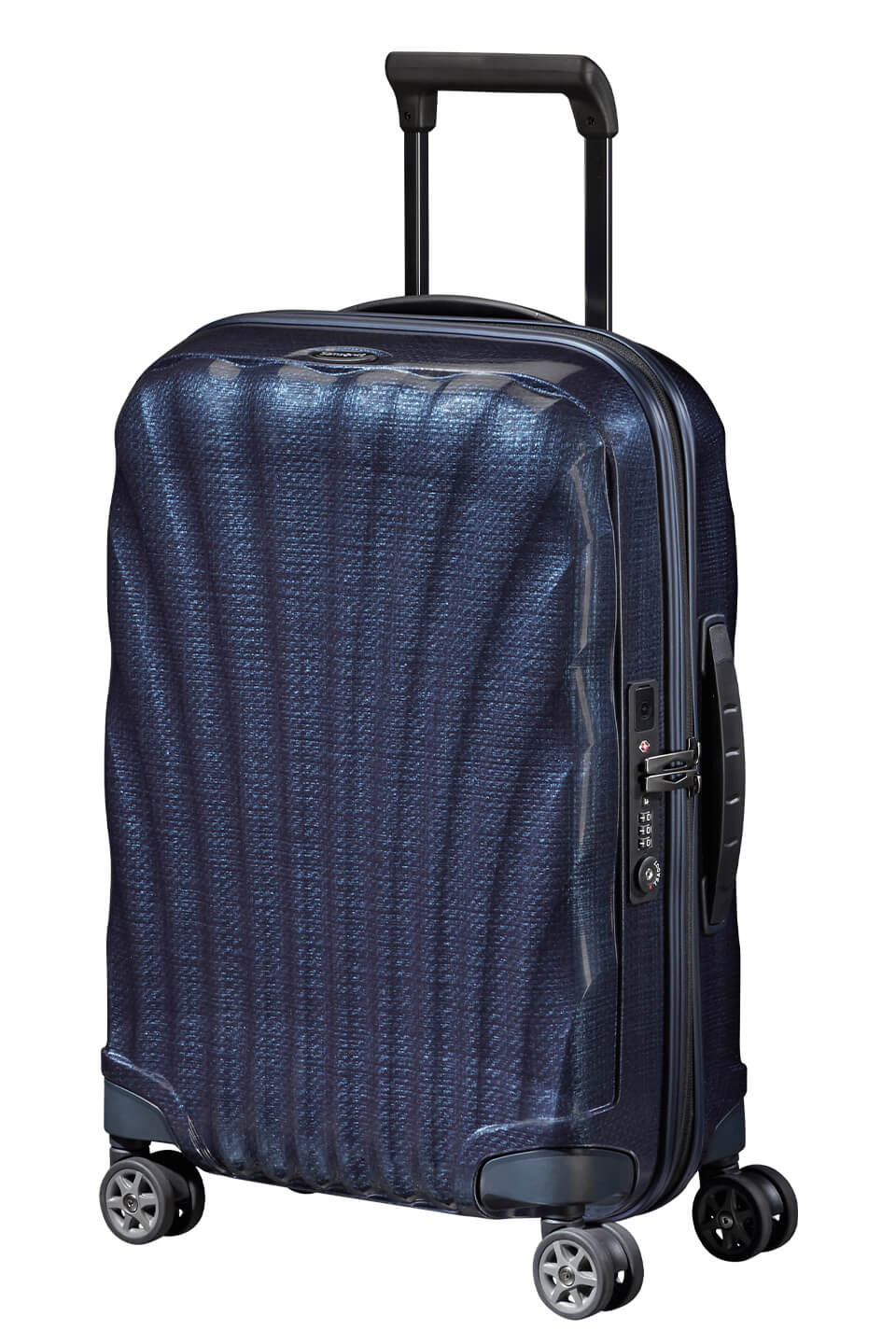 Samsonite C-Lite - Kabinkoffert Utvidbar Midnight Blue, Premium