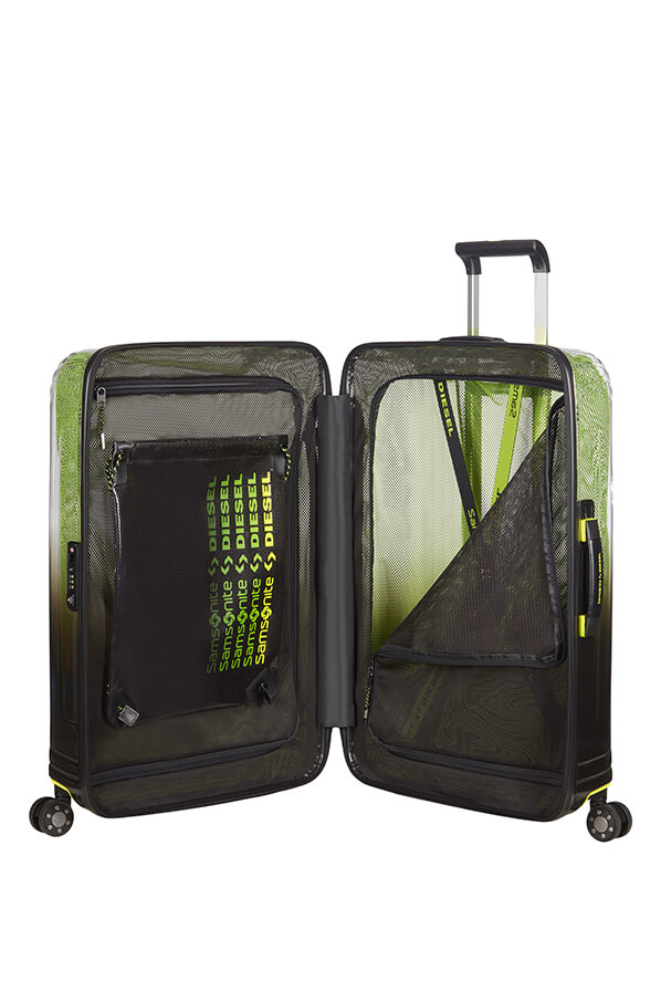 Samsonite Neopulse X Diesel 69cm Mellanstor Svart/Gul