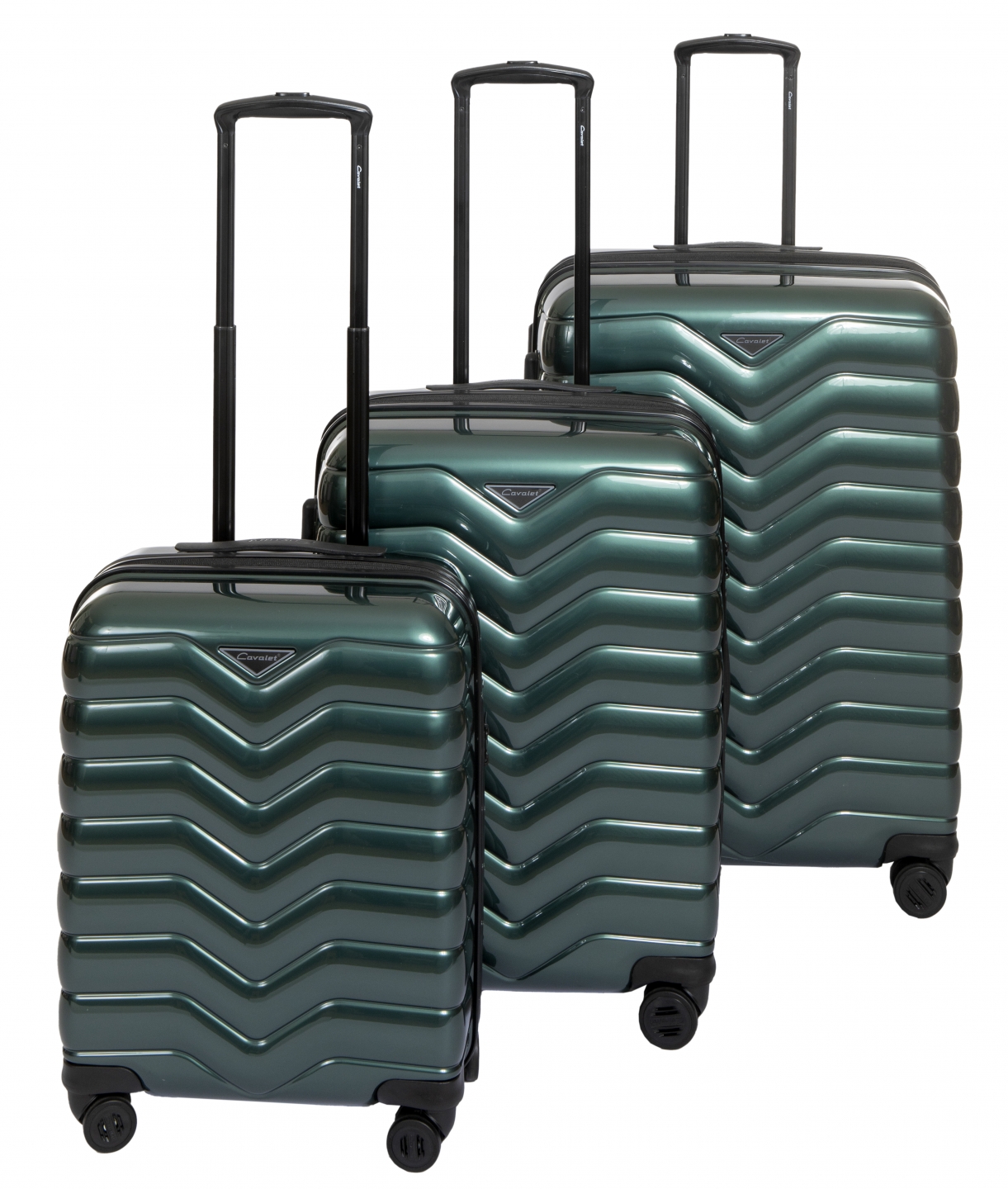 Cavalet Smygehuk - Sett med 3 Dark Green, Koffertsett