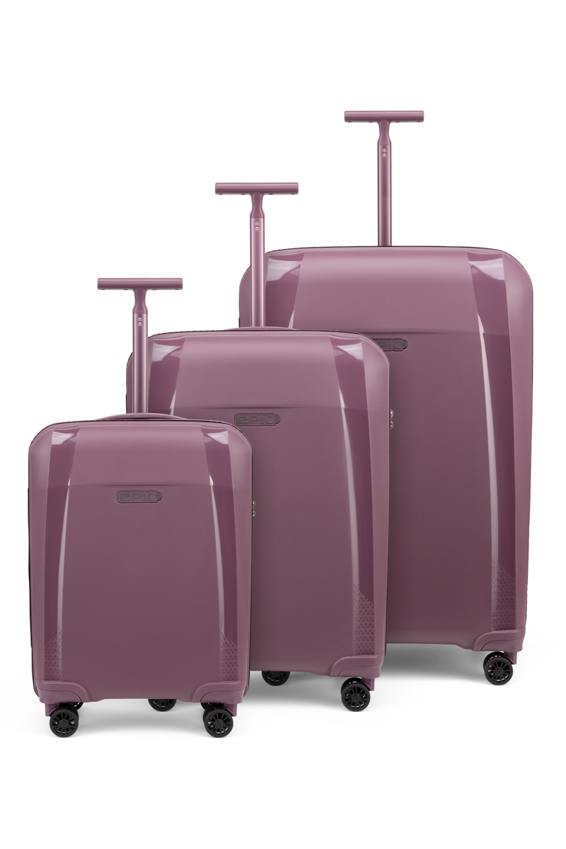 Epic Phantom SL - Sett med 3 Spicy Plum, Koffertsett