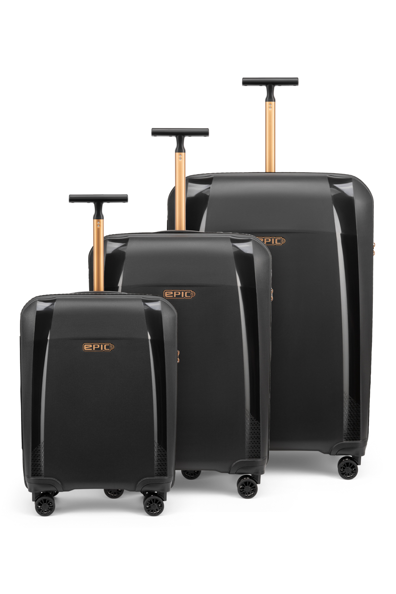 Epic Phantom SL - Sett med 3 Anniversary Black, Koffertsett